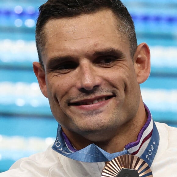 Florent Manaudou aux JO de Paris 2024 © Mickael Chavet/ZUMA Press Wire