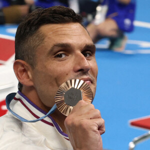 Florent Manaudou aux JO de Paris 2024 (Credit Image: © Mickael Chavet/ZUMA Press Wire)