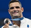 Florent Manaudou a remporté la médaille de bronzelors de la finale du 50m nage libre aux Jeux Olympiques de Paris
Florent Manaudou aux JO de Paris 2024.  Photo by Xinhua/ABACAPRESS.COM/Wang Peng)