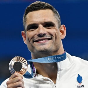 Florent Manaudou a remporté la médaille de bronzelors de la finale du 50m nage libre aux Jeux Olympiques de Paris
Florent Manaudou aux JO de Paris 2024.  Photo by Xinhua/ABACAPRESS.COM/Wang Peng)