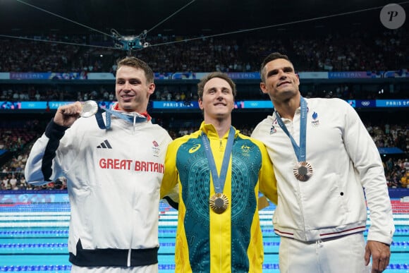 Florent Manaudou aux JO de Paris 2024Photo: Marcus Brandt/DPA/ABACAPRESS.COM