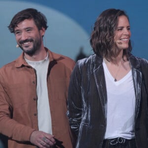 Exclusif - Jérémy Frérot, Laure Manaudou - Surprises - Enregistrement de l'émission "La Chanson secrète 11" à Paris, diffusée le 24 juin sur TF1. © Cyril Moreau / Bestimage 