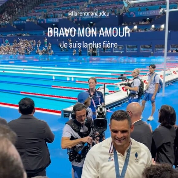 "Bravo mon amour, je suis la plus fière", a notamment écrit la jeune femme via sa story Instagram. 
(Capture d'écran story Instagram dumenil_lola)