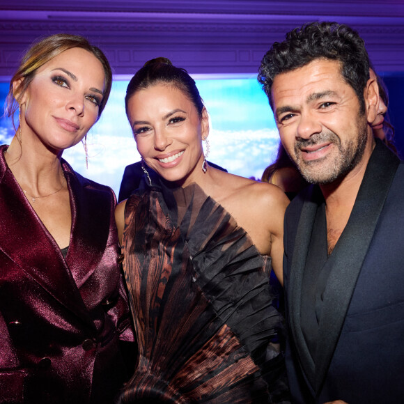 Exclusif - Eva Longoria, Jamel Debbouze, Mélissa Theuriau lors de la 11ème édition de la soirée Global Gift Gala à l'hôtel Four Seasons George V à Paris le 30 septembre 2023.  © Cyril Moreau / Bestimage 