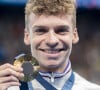 Une sacrée performance qui devrait lui rapporter 340 000 euros brut
 
Léon Marchand a remporté la médaille d'or sur le 200 m 4 nages, son quatrième titre olympique lors des Jeux Olympiques de Paris 2024 (JO) le 2 aout 2024. © Perusseau-Jacovides/Bestimage