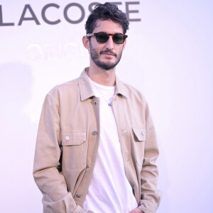 Exclusif - Pierre Niney, ambassadeur Lacoste et également égérie du parfum "Lacoste Original" - Lacoste et Interparfums ont célébré le lancement de "Lacoste Original", le premier parfum né de la collaboration récente entre les deux maisons, lors d'une cocktail party organisée sur le rooftop de l'hôtel Madame Rêve à Paris le 7 juillet 2024. © Rachid Bellak/Bestimage