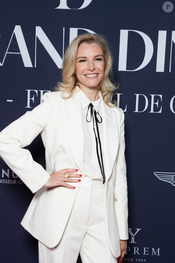 Louise Ekland - Photocall de la soirée de gala "le Grand Dîner" au Palais Bulles à Théoule-sur-mer lors du 77ème Festival International du Film de Cannes le 18 mai 2024. © Christophe Clovis / Bestimage 