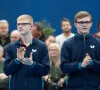 Alexis et Félix Lebrun, sensations de ces JO, sont les frères d'une jeune femme opérée 6 fois 
Les frères Lebrun Alexis et Félix - Tennis de Table: Pro A - Nimes Montpellier Vs Chartres à Nimes, France. © Stéphanie Gouiran/panoramic/Bestimage