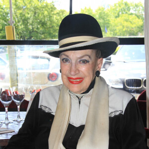 Geneviève de Fontenay a marqué les esprits avec à tout jamais. 
Exclusif - Geneviève de Fontenay - Déjeuner à la brasserie Les Fontaines à Paris. © Baldini / Bestimage