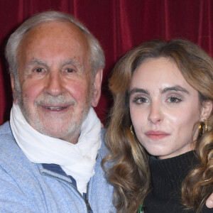 Patrice Laffont et sa fille Mathilde - Générale de la pièce "Phèdre Inattendue" au théâtre du Ranelagh à Paris le 3 avril 2023. © Giancarlo Gorassini/Bestimage