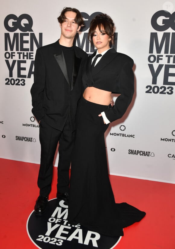 Sébastien Frit et Léna Situations (Léna Mahfouf) - Photocall de la soirée GQ Men of the Year Awards 2023 à l'hôtel Shangri-La à Paris le 30 novembre 2023. © Veeren/Bestimage