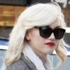 Gwen Stefani en famille au restaurant Via Alloro à Los Angeles, le 23 mars 2010