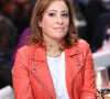 Léa Salamé - Les personnalités se mobilisent lors de la 37ème édition du Téléthon sur le plateau de France 2, avec pour parrain Vianney. © Coadic Guirec / Bestimage