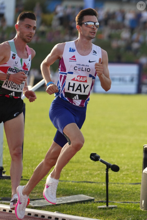 Hugo Hay est en finale du 5000 m aux JO de Paris
 
Hugo Hay au Stade du Lac de Maine d'Angers, France. © Laurent Lairys/Panoramic/Bestimage