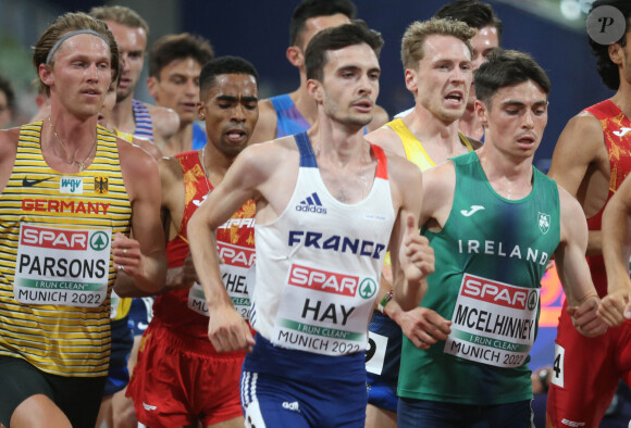 Hugo Hay - Championnats d'Europe d'Athlétisme à Munich le 16 août 2022. © Laurent Layris / Panoramic / Bestimage