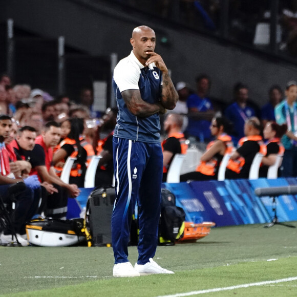 JO Paris 2024 - L'équipe de France de football bat les États-Unis (3-0) au Stade Vélodrome de Marseille le 24 juillet 2024. 