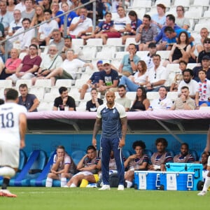 Le prix étant pratiquement équivalent à celui de leur maison à Londres, à l'époque
Thierry Henry (sélectionneur de l'équipe de France), Football , France vs Nouvelle-Zélande lors des Jeux Olympiques Paris 2024. Photo Norbert Scanella - DPPI Media / Panoramic