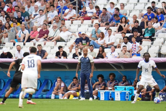 Le prix étant pratiquement équivalent à celui de leur maison à Londres, à l'époque
Thierry Henry (sélectionneur de l'équipe de France), Football , France vs Nouvelle-Zélande lors des Jeux Olympiques Paris 2024. Photo Norbert Scanella - DPPI Media / Panoramic