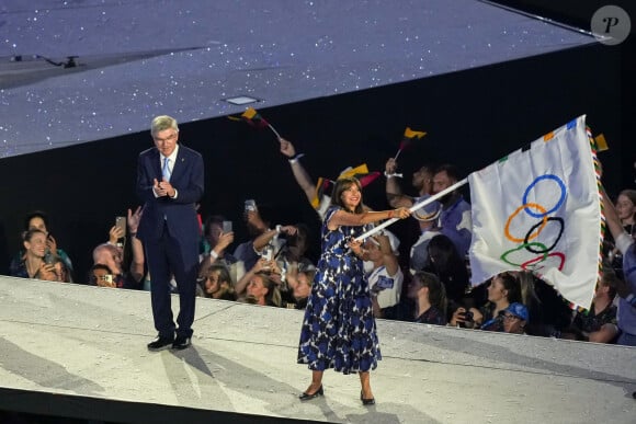 Cérémonie de clôture des Jeux Olympiques de Paris 2024 au stade de France à Saint-Denis le 11 août 2024. © Alvaro Diaz/AFP7 via ZUMA Press Wire / Bestimage