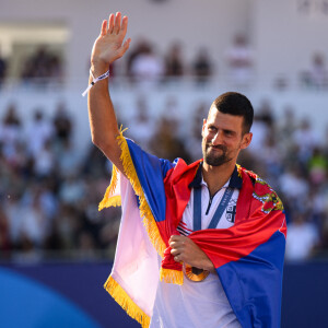 Novak Djokovic aux Jeux olympiques de Paris 2024. © Ludvig Thunman/Bildbyran via ZUMA Press/Bestimage