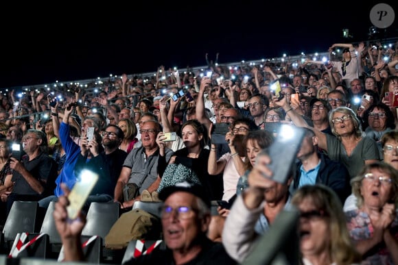 Michel Polnareff en concert lors du festival du Printemps de Pérouge au Château de Saint-Exupéry à Saint-Maurice de Rémens. Le 28 juin 2023 © Sandrine Thesillat / Panoramic / Bestimage 