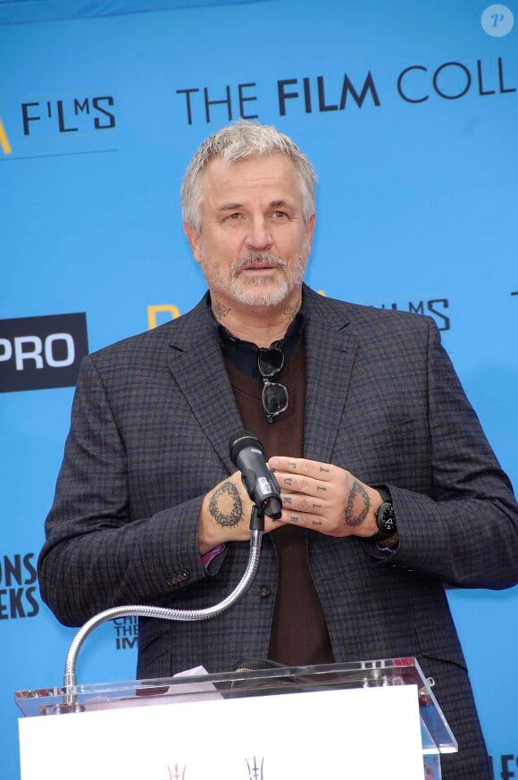 Nick Cassavetes le fils de Gena Rowlands - Gena Rowlands laisse son empreinte dans l'histoire au "Hand/Footprint Ceremony" à Hollywood, le 5 décembre 2014 