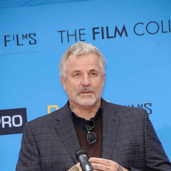 Nick Cassavetes le fils de Gena Rowlands - Gena Rowlands laisse son empreinte dans l'histoire au "Hand/Footprint Ceremony" à Hollywood, le 5 décembre 2014 