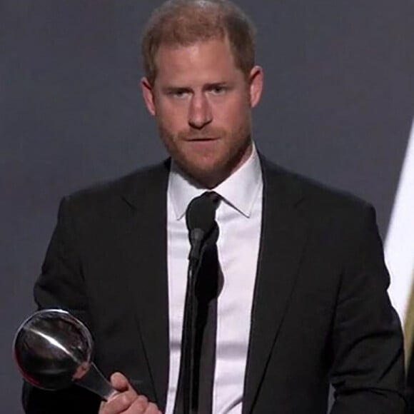 Le prince Harry, duc de Sussex et Meghan Markle, duchesse de Sussex, lors de la cérémonie des "ESPY Awards 2024" à Los Angeles, le 11 juillet 2024. 