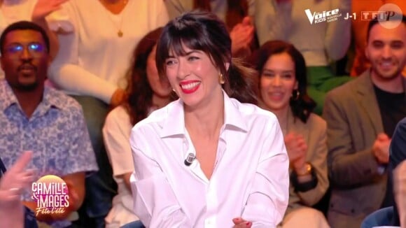 Nolwenn Leroy de passage sur le plateau de Camille & Images sur TF1.