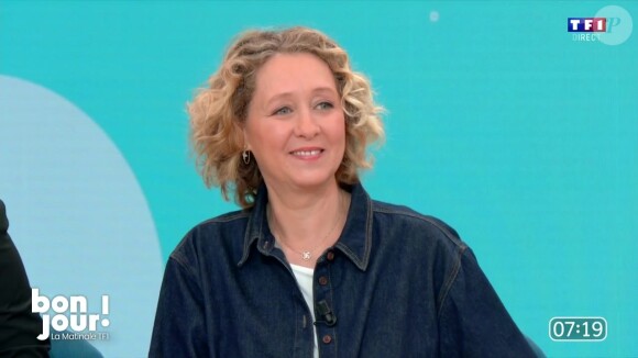 Après 16 ans de bons et loyaux services, Alba Ventura a décidé de quitter RTL pour rejoindre "Bonjour !" sur TF1
Alba Ventura sur le plateau de "Bonjour !" sur TF1