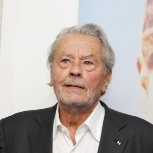 Exclusif - Alain Delon donne une master class au 72ème Festival du Film de Cannes alors qu'il s'apprête à recevoir une Palme d'Or d'honneur pour l'ensemble de sa carrière, Cannes, le 19 mai 2019. ©Denis Guignebourg/BestIlmage 