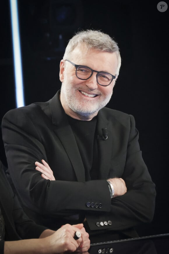 Exclusif - Laurent Ruquier - Enregistrement de l'émission "TPMP (Touche Pas à Mon Poste)", présentée par C.Hanouna et diffusée sur C8. Le 20 février 2024 © Jack Tribeca / Bestimage