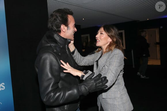 Mathilde Seigner et Anthony Delon - Avant-première du film "Choeur de Rocker" au Cinema UGC Normandie à Paris le 8 décembre 2022. © Bertrand Rindoff / Bestimage