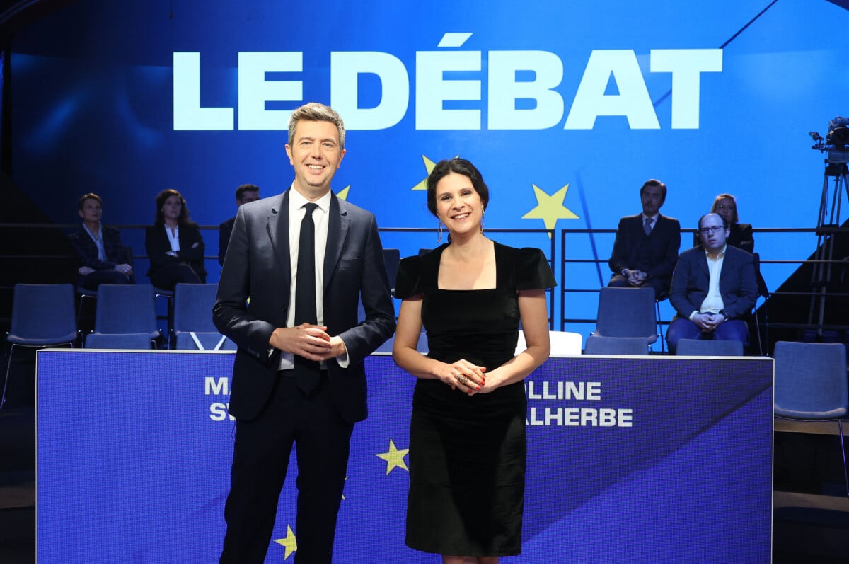 Photo Maxime Switek et Apolline de Malherbe Elections européennes