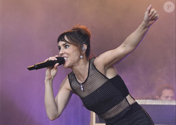 La chanteuse française Zaz se produit lors du sixième festival de musique Metronome Prague à Prague, en République tchèque, le 23 juin 2023. Photo de Michal Krumphanzl/CTK/ABACAPRESS.COM