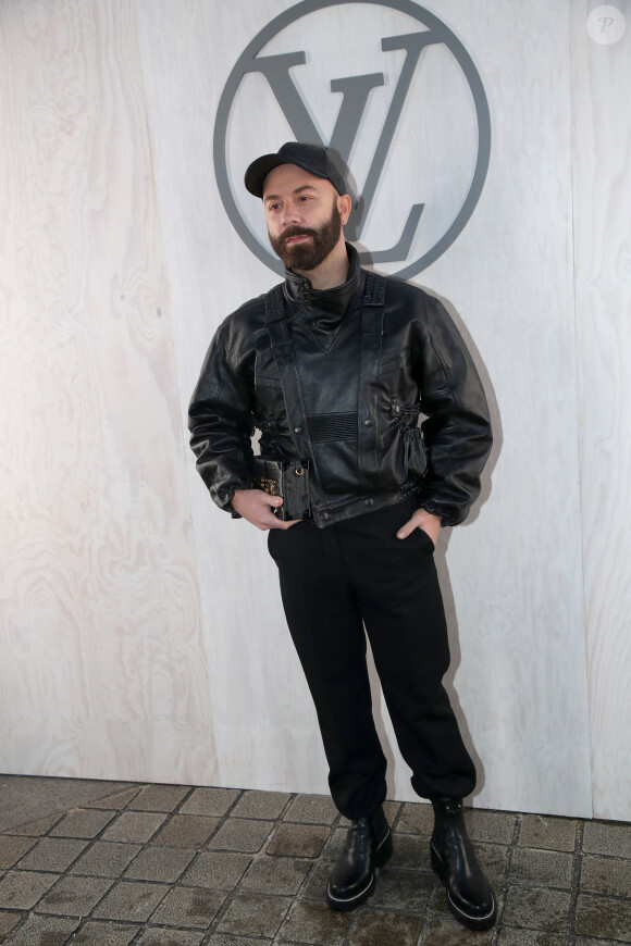 Woodkid - Célébrités au Défilé de Mode Louis Vuitton, Prêt-à-porter Automne / Hiver 2024-2025 dans le cadre de la Fashion Week de Paris, France, le 05 Mars 2024. © Bertrand Rindoff / Bestimage 