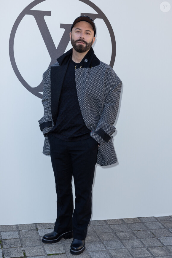 Woodkid (Yoann Lemoine) - Photocall du défilé Louis Vuitton Collection Femme Prêt-à-porter Printemps/Eté 2023 lors de la Fashion Week de Paris (PFW), France, le 4 octobre 2022. © Olivier Borde/Bertrand Rindoff Petroff/Bestimage 