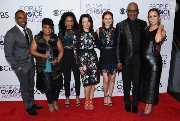 Un hopital qui a fortement inspiré les auteurs de "Grey's Anatomy"
Grey's Anatomy Cast à la press room lors de la soirée des People's Choice awards à Los Angeles, Californie, Etats-Unis, le 18 janvier 2017.