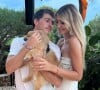 Avant le mariage, les amoureux ont organisé une fête de fiançailles près de Nice début août
 
Dylan Deschamps, Instagram