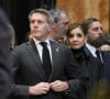 Malgré leur éloignement assumé pour raison professionnelle - Clotilde Courau mène sa carrière d'actrice en France -, 
Le prince Emmanuel-Philibert de Savoie, La princesse Clotilde Courau de Savoie, Le prince Aimone et la princesse Olga de Savoie Aoste, La princesse Vittoria de Savoie - La cérémonie funéraire de Victor Emmanuel de Savoie, fils du dernier roi d'Italie, en la cathédrale Saint-Jean-Baptiste de Turin, le 10 février 2024.