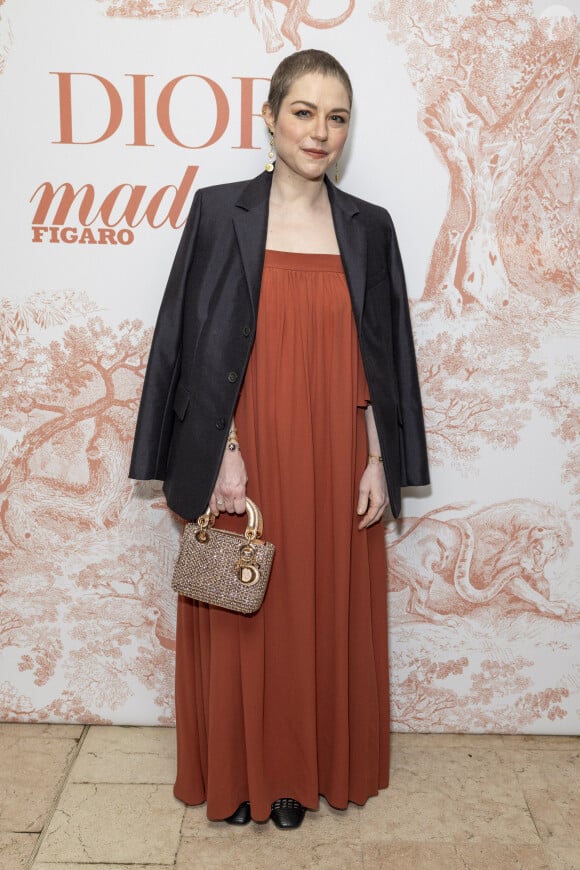 Exclusif - Emilie Dequenne - Photocall du dîner Dior Madame Figaro à la "Terrasse by Albane" sur le rooftop de l'hôtel JW Marriott lors du 77ème Festival International du Film de Cannes le 15 mai 2024. © Olivier Borde/Bestimage No Web - Belgique et Suisse