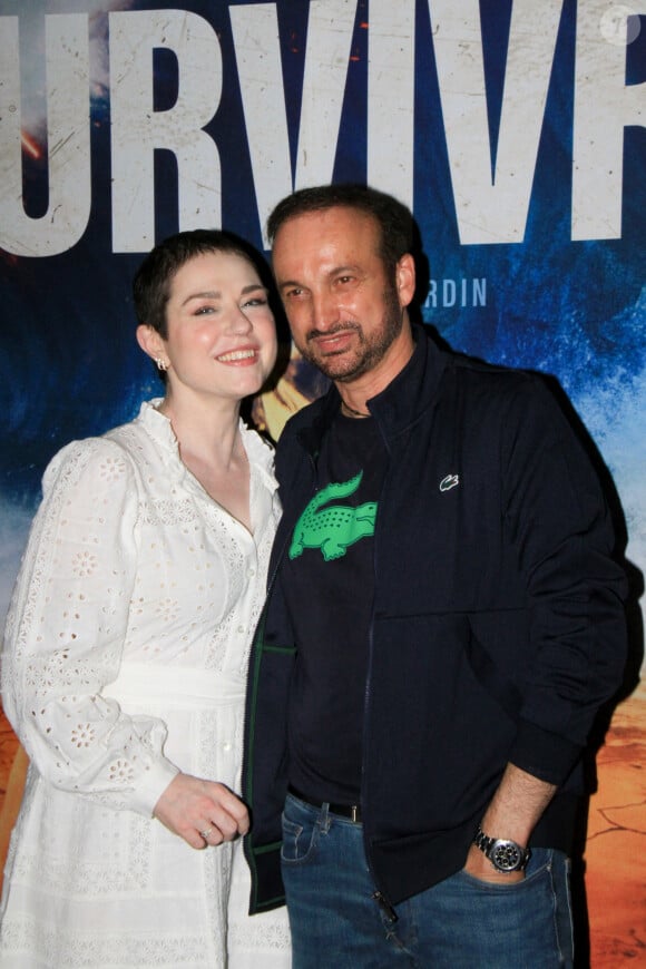 Émilie Dequenne et son mari Michel Ferracci au photocall de l'équipe du film "Survivre" au cinéma UGC Ciné Cité Bercy à Paris le 18 juin 2024. © Philippe Baldini / Bestimage