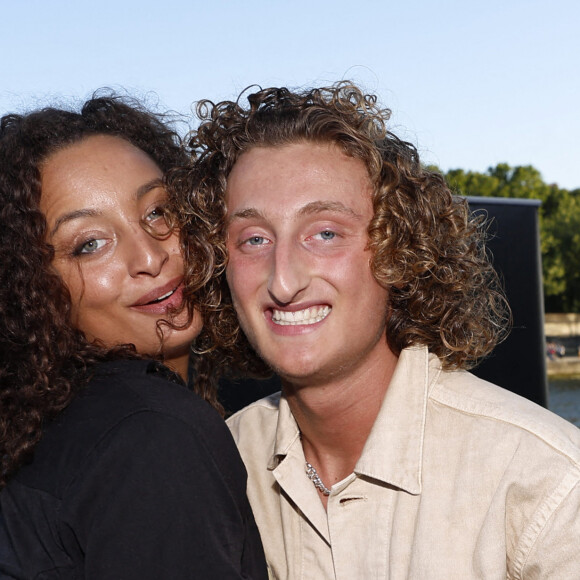 Exclusif - Joalukas Noah, sa soeur Eleejah lors de la soirée d'anniversaire de Joalukas Noah, fils de Yannick Noah et Isabelle Camus, pour ses 18 ans à Paris le 10 juin 2022. © Cyril Moreau / Bestimage