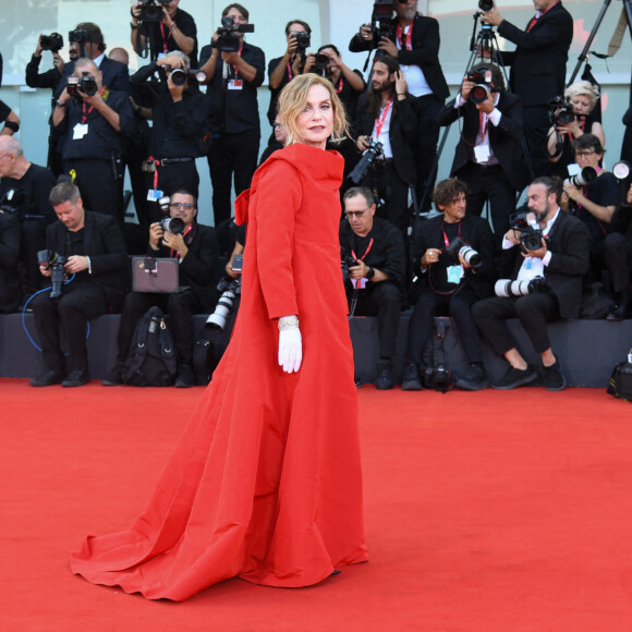 Isabelle Huppert lors de la cérémonie d'ouverture de la 81ème édition du Festival de la Mostra de Venise, le 28 août 2024