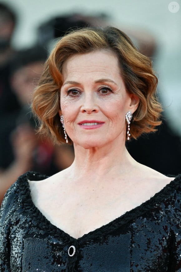 Sigourney Weaver lors de la cérémonie d'ouverture de la 81ème édition du Festival de la Mostra de Venise, le 28 août 2024