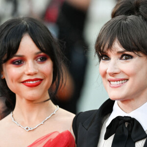 Jenna Ortega et Winona Ryder lors de la cérémonie d'ouverture de la 81ème édition du Festival de la Mostra de Venise, le 28 août 2024