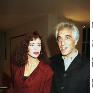 Gérard Darmon et Mathilda May en 1996.