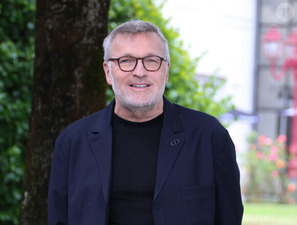 Laurent Ruquier - Photocall avec l'équipe de l'émission de radio "Les grosses têtes" lors de la 17ème édition du Festival du Film Francophone de Angoulême (FFA). © Coadic Guirec / Bestimage