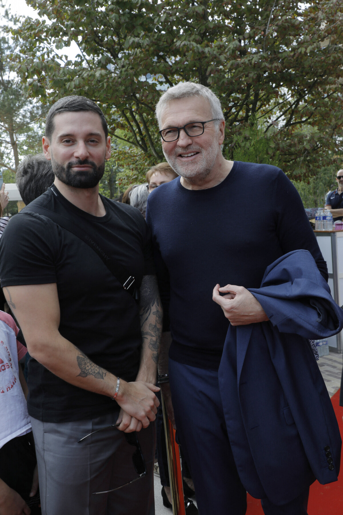 Photo Exclusif Hugo Manos Et Son Compagnon Laurent Ruquier I