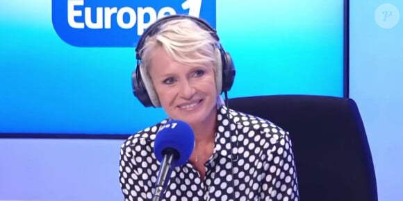 En cette rentrée, Sophie Davant va continuer d'officier à la radio
Sophie Davant dans le studio d'Europe 1